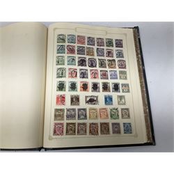 Great British and World stamps, including Austria, Brazil, Belgium, Costa Rica, Ecuador, France, Greece, Japan, Mozambique etc, housed in various stockbooks / albums and loose, in one box