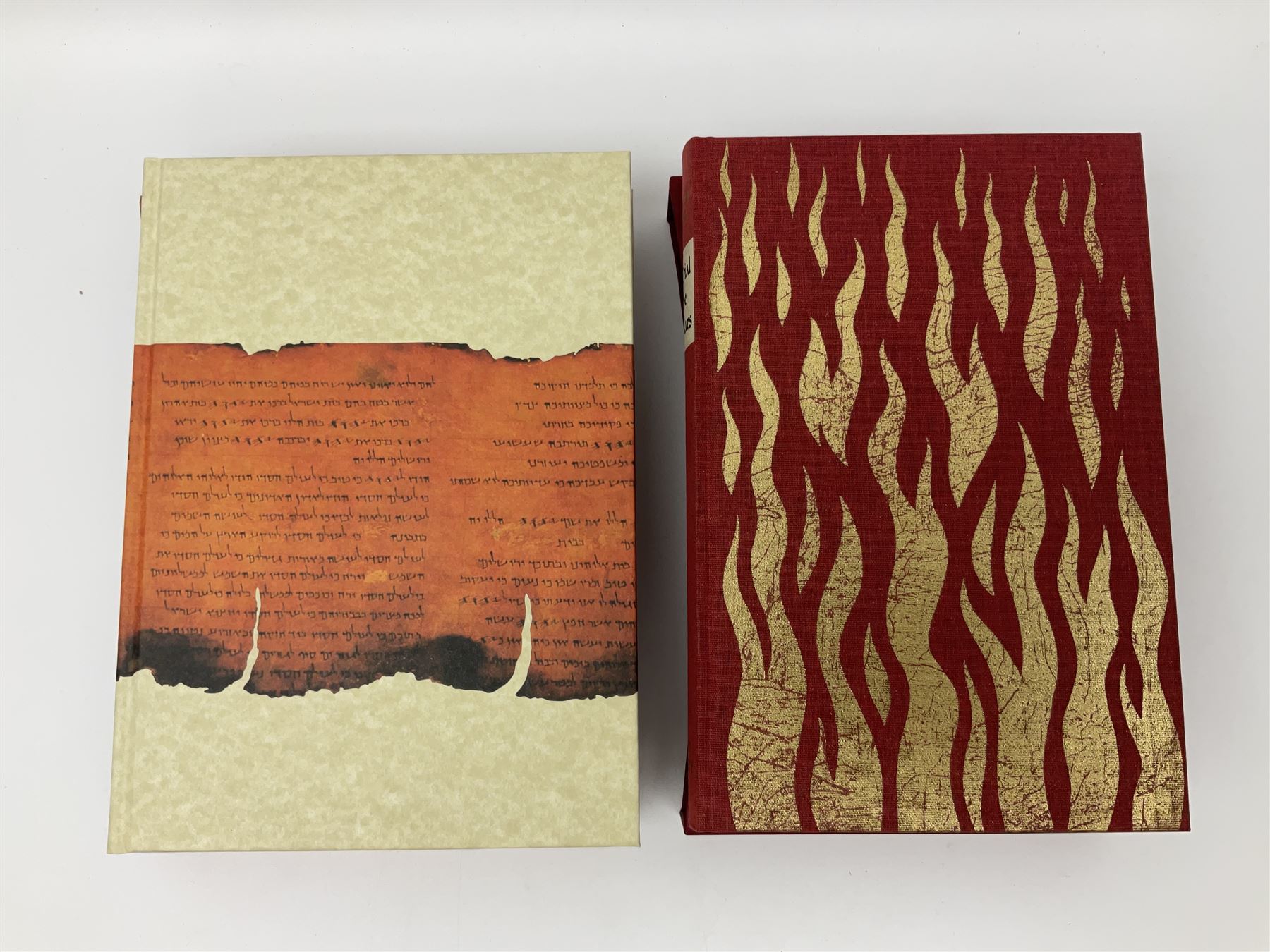 Folio Society - nineteen volumes including Life, The Dead Sea Scrolls, The World of the Odysseus, The Trial of the Templars, etc