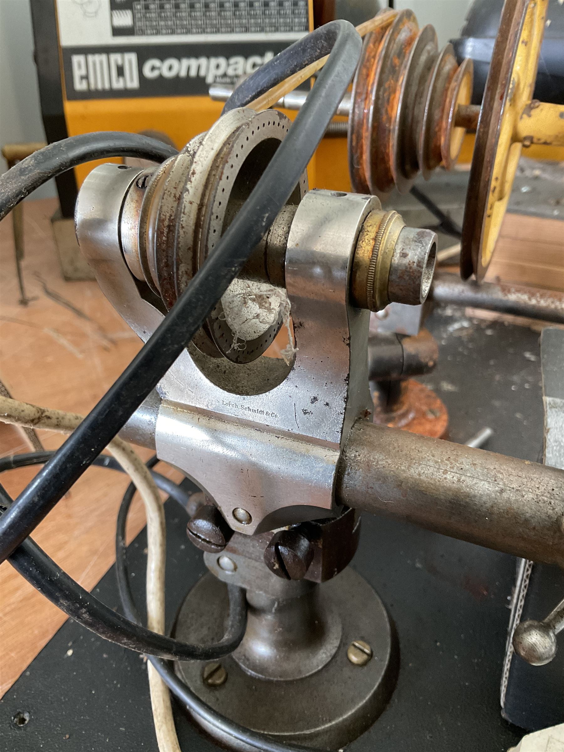 ''EMCO compact 5 '' lathe And '' lorch Schmidt'' mini lathe . - THIS LOT IS TO BE COLLECTED BY APPOINTMENT FROM DUGGLEBY STORAGE, GREAT HILL, EASTFIELD, SCARBOROUGH, YO11 3TX
