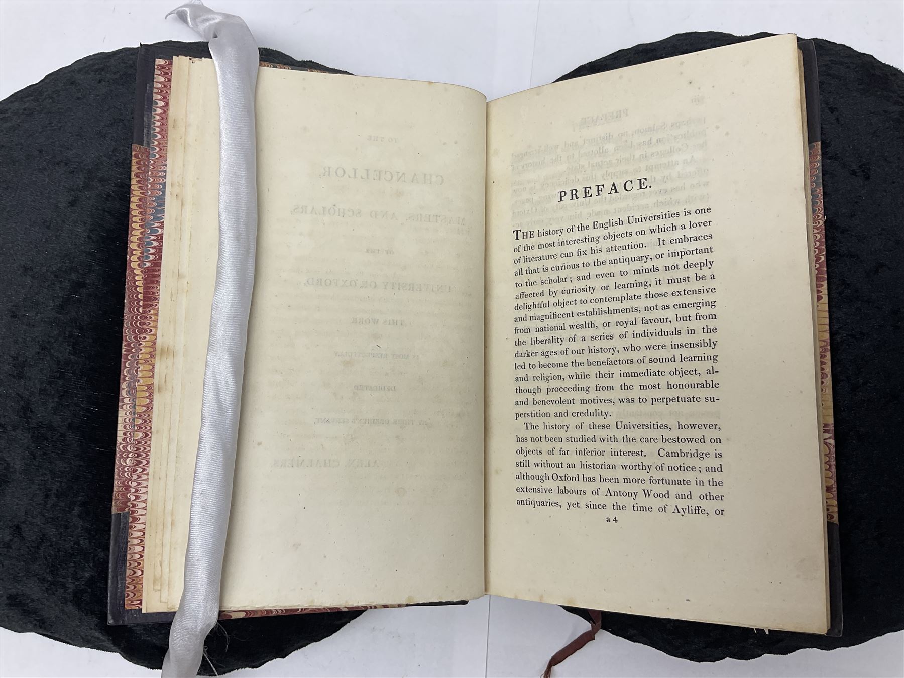 Ingram, James, Memorials of Oxford, The Engravings by John Le Keux from drawings by F. Mackenzie, three volumes, engraved title, frontispiece, plates and illustrations in the text, Oxford,1837, together with Chalmers, Alex, A History of the Colleges, Halls, and Public Buildings, attached to the University of Oxford, two volumes, engraved title, frontispiece, plates and illustrations in the text, Oxford, 1820, (5)
