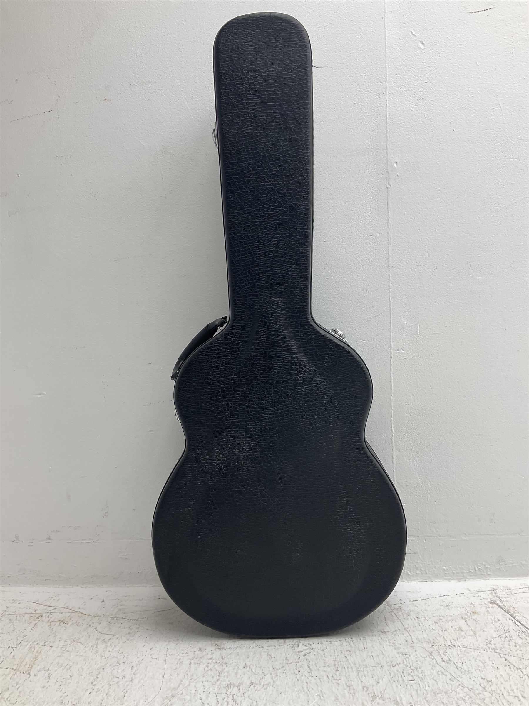 2008 Taylor Model 114 acoustic guitar with mahogany back and ribs and spruce top, serial no.20080825837, L104.5cm; in Taylor hard carrying case with paperwork