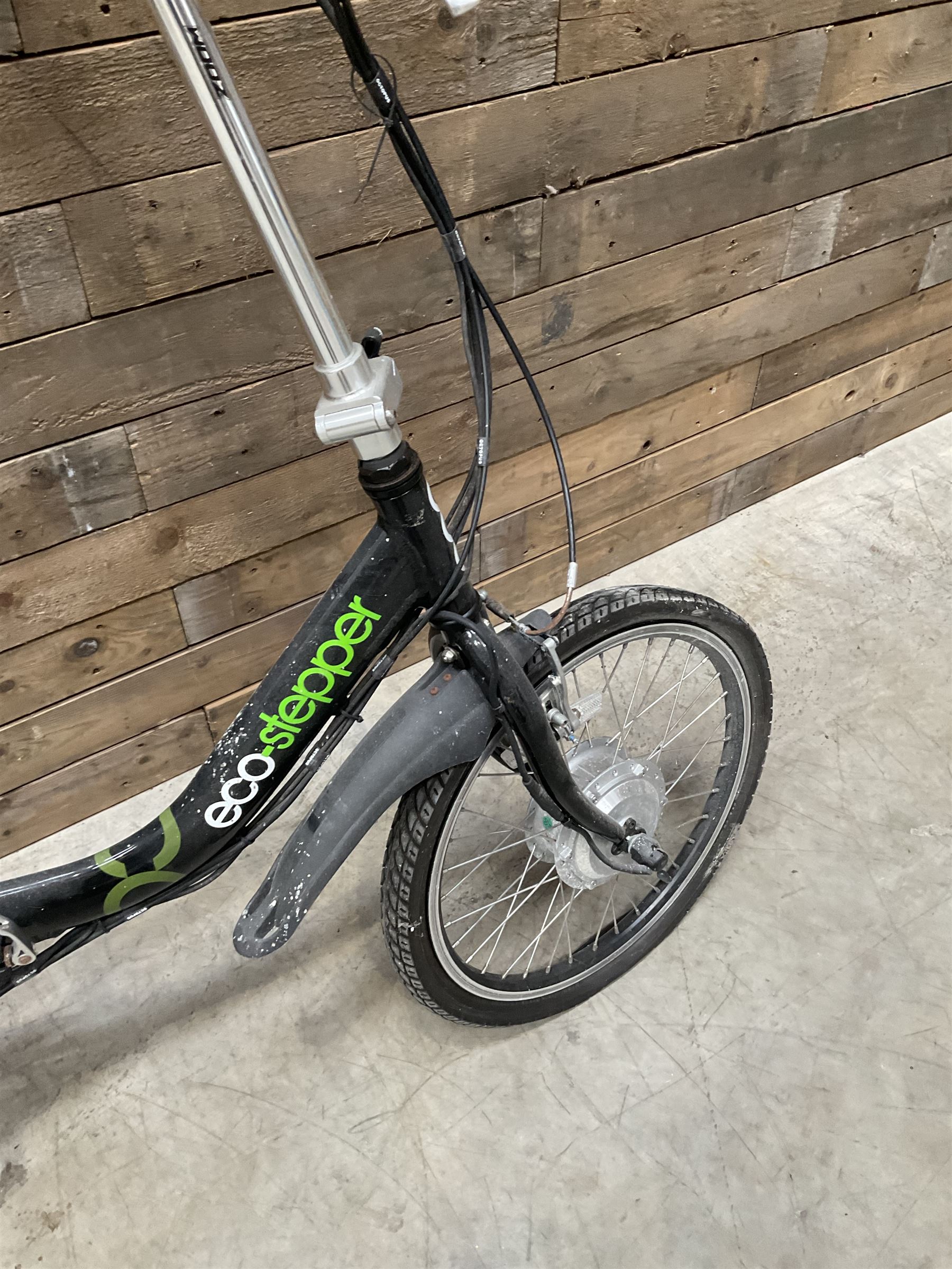 Eco-stepper bicycle and another bicycle