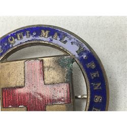 Edward VII Order of the Garter beret badge