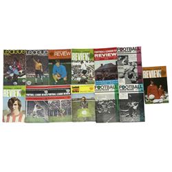 Collection of 1950s and later football programmes, including a quantity of 1950s and 1960s Hull City football programmes, five Under 23s/Schools International programmes and 1960s and later Football League Review Journals