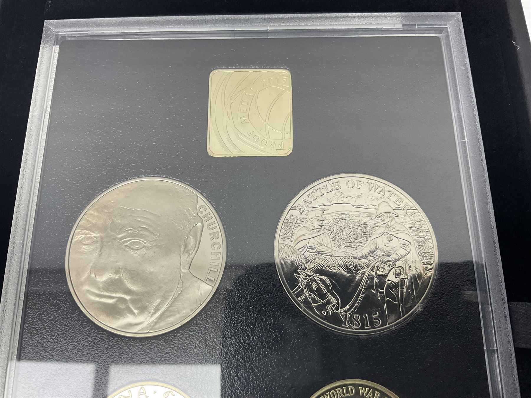 The Royal Mint United Kingdom 2015 proof coin set collector edition, cased with certificate