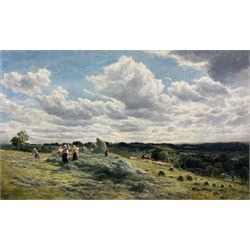 Sam Bough RSA RSW (Scottish 1822-1878): 'The Vale of Avon from Haughhead' East Dunbartonsh...