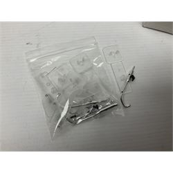 Over forty 1:76 scale die-cast models of cars and commercial vehicles; some boxed; and eight small scale models of motorcycles; all unboxed