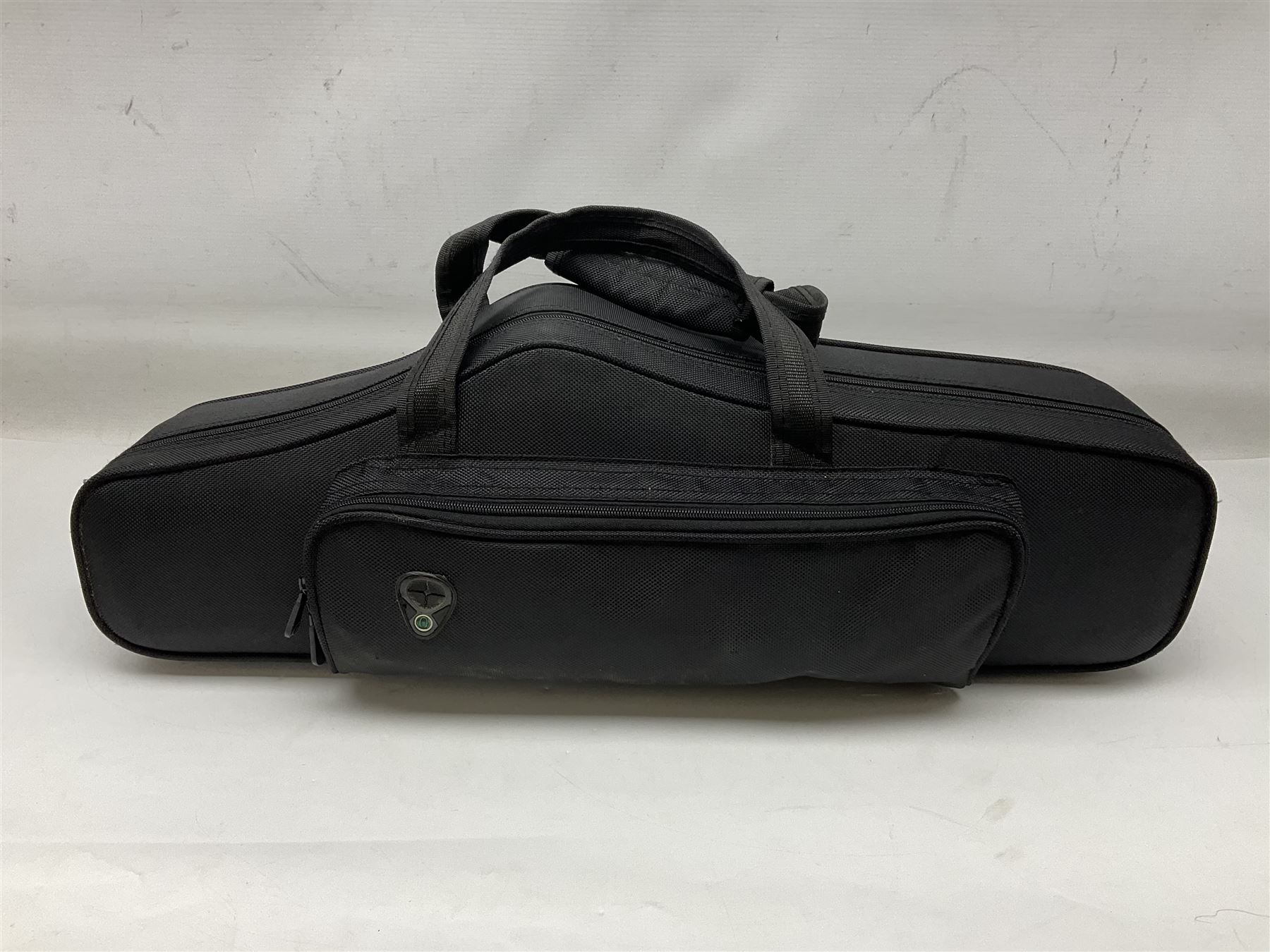 Trevor James The Horn Classic II brass straight soprano saxophone, serial no.T1255; in lightweight carrying case with accessories