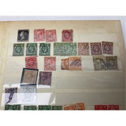 Great British stamps including Queen Elizabeth II mostly commemorative mint decimal issues with 1st class, miniature sheets etc, pre-decimal issues and other QEII stamps with mint and used, housed in four ring binder folders and loose