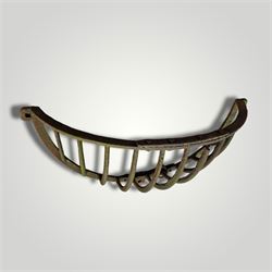 Pair of 19th Century large cast iron hay racks - THIS LOT IS TO BE COLLECTED BY APPOINTMENT FROM DUGGLEBY STORAGE, GREAT HILL, EASTFIELD, SCARBOROUGH, YO11 3TX