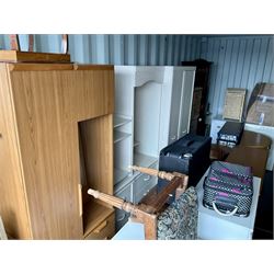Container Contents Auction - entire container contents to include a dresser, corner tv cabinet , tumble dryer, table, wardrobe, chairs and much more. Location: Duggleby Storage, Scarborough Business Park YO11 3TX Viewing: Strictly by appointment call 01723 507111. Please note: all contents must be removed by Friday 9th April, items not collected by this time will be disposed of or resold on behalf of David Duggleby Ltd. This does not include the container.