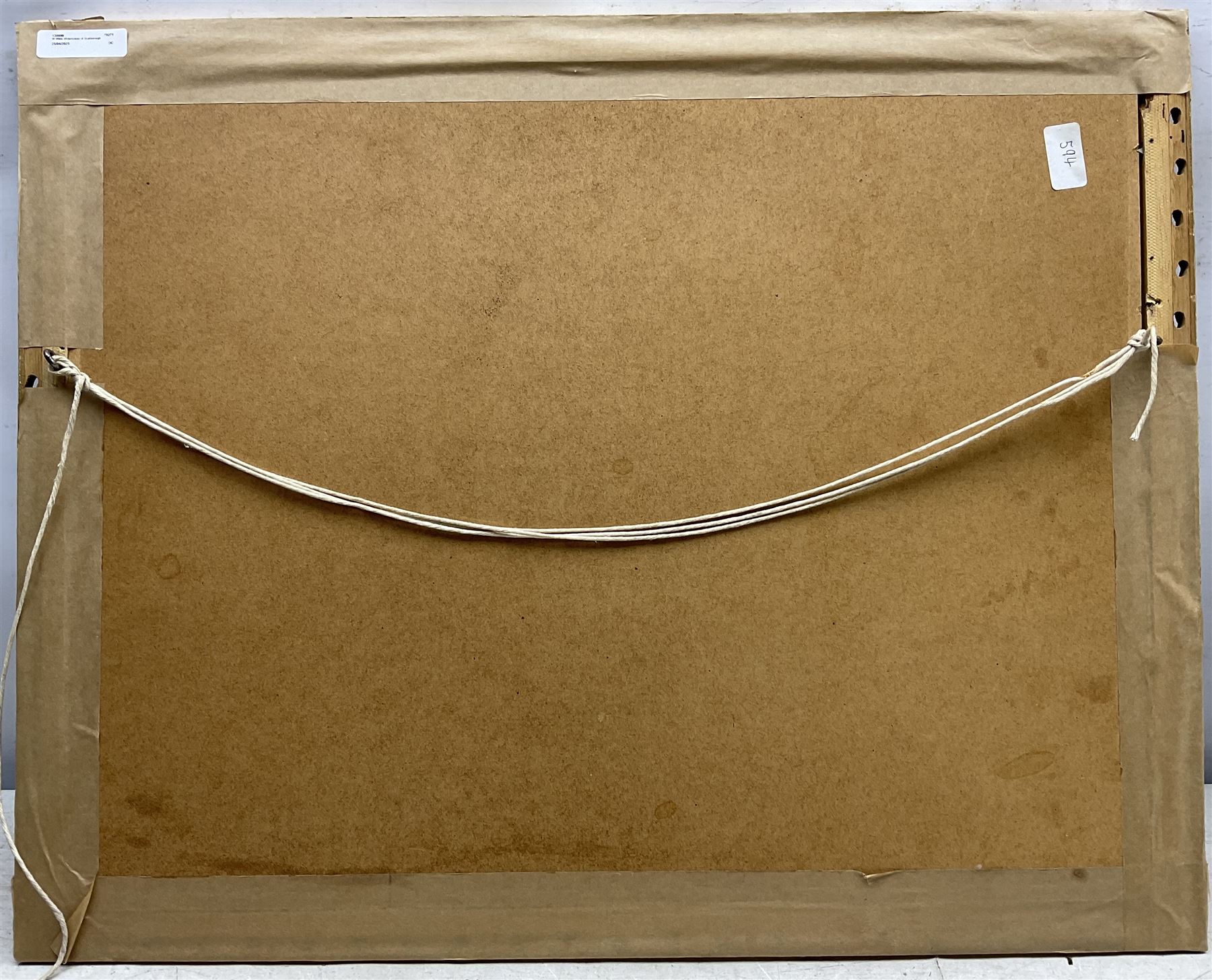 William Wilde (British 1826-1901): View of Scarborough, watercolour signed and dated '78, 34cm x 49cm 