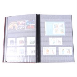 Queen Elizabeth II mint decimal stamps in one folder, face value of usable postage approximately 800 GBP