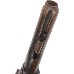 19th century percussion pistol, L41cm