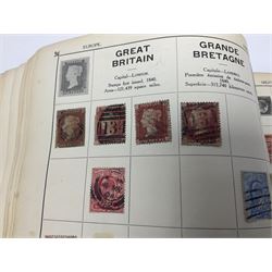 Great British and World stamps, including Australia, Austria, Belgium, Basutoland, Bermuda, Canada, Cape of Good Hope, Cayman Islands, Ceylon, Denmark, Egypt, Falkland Islands etc, Great Britain Queen Elizabeth II pre and post decimal with some mint, housed in various albums, folders and stockbooks