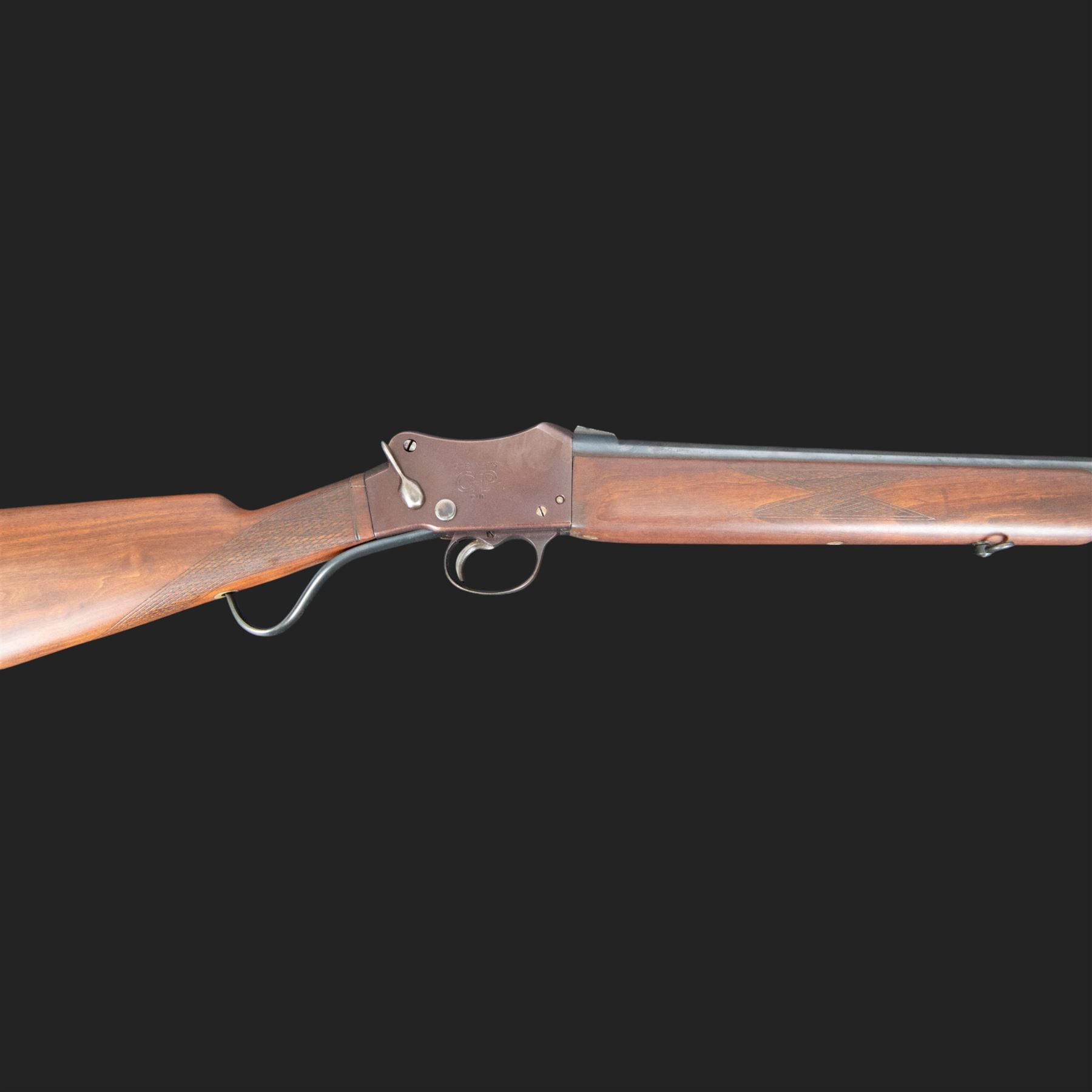W W Greener Greener's GP Gun Martini underlever action 12 bore single barrelled shotgun, 76cm (30