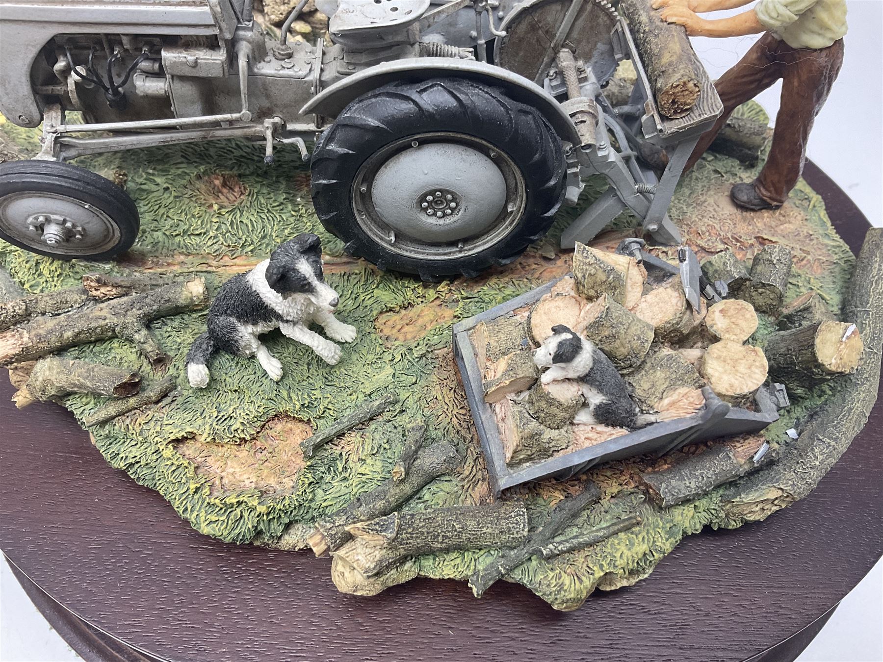 Two Country Artists figures, After the storm no CA831, limited edition 891/1750 and The Harvesters, limited edition 824/850, both with wooden base and certificates of authenticity