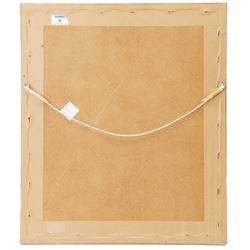 Philip Naviasky (Northern British 1894-1983): 'Gitana' with her Dog, watercolour and charcoal signed and titled 32cm x 24cm