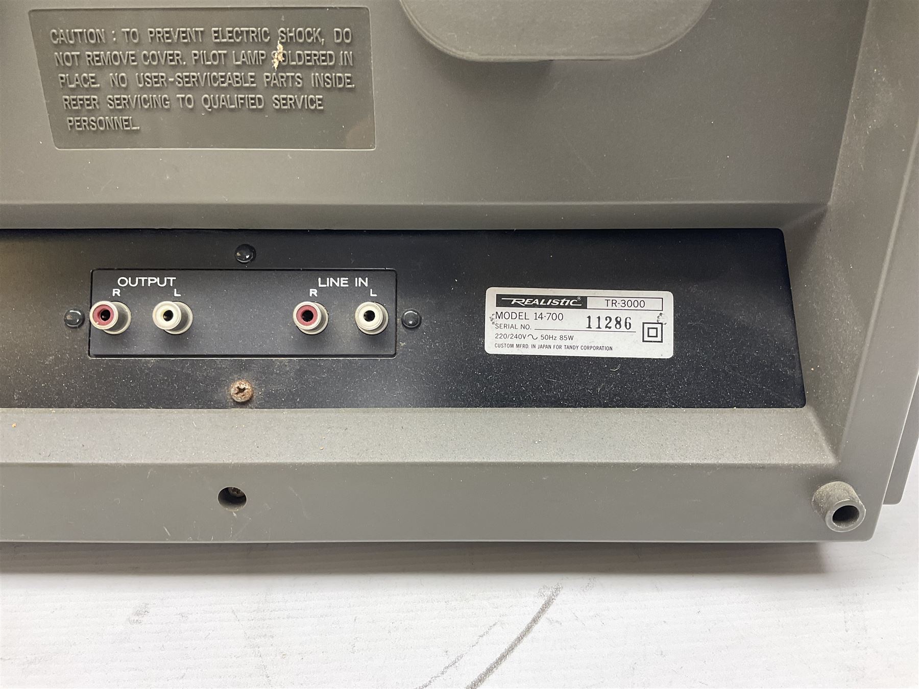 Realistic TR-3000 Logic Control stereo tape deck reel to reel HiFi, with a large collection of reels 