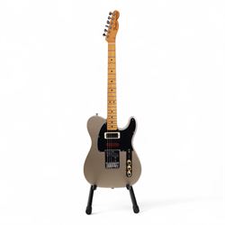 Fender Stories Collection Brent Mason Telecaster electric guitar in primer grey with maple...