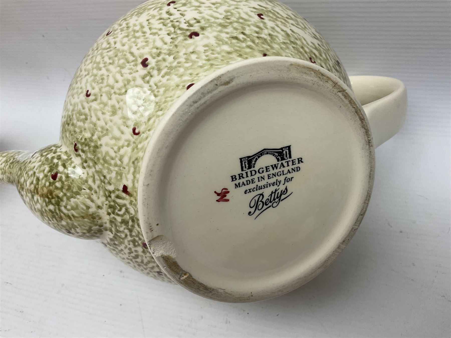 Emma Bridgewater for Betty's Tearoom teapot , sugar bowl and milk jug (3)