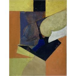 Adrian Heath (British 1920-1992): Untitled Abstract, oil on board unsigned 33cm x 25cm