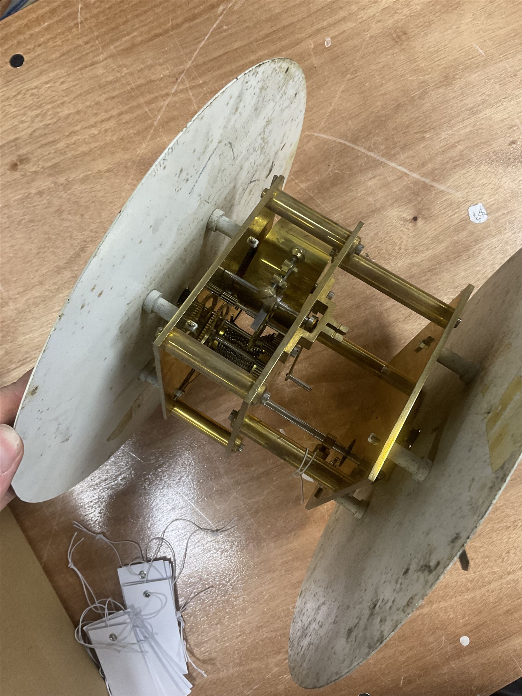 GPO double faced fusee clock movement 