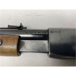 FIREARMS CERTIFICATE REQUIRED - Belgian Browning FN pump action .22 LR rifle, the 56cm(22