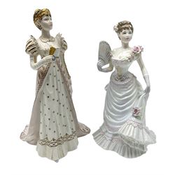 Coalport Femmes Fatales limited edition figures | Antiques