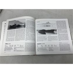 Thirty books of maritime and naval interest including David Hobbs: The British Pacific Fleet; Ian Marshall: Armoured Ships; M.J. Whitley: Cruisers of WW2, German Cruisers of WW2 and German Coastal Forces of WW2; books on warships, U-Boats, combat ships etc