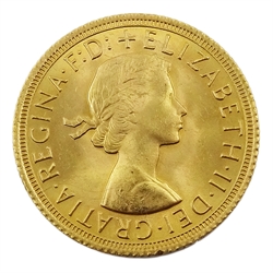  Queen Elizabeth II 1968 gold full sovereign   