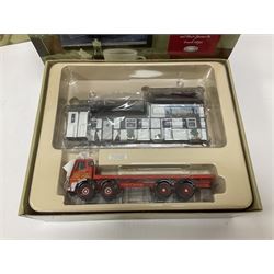Corgi - six Cafe Connection boxed sets to include CC10501 ERF K. Platform Lorry - Richard Read (Transport) Ltd. Coronation Cafe; CC10801 Foden S21 Tipper with Gravel Load - Moreton C Cullimore & Son Ltd. The Towers; CC11603 Albion Reiver Sheeted Platform Lorry - W.H. Malcolm Ltd. Jungle Cafe; with three further examples, all boxed (6)