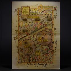 Charles Bronson (Charles Arthur Salvador) (British 1952-): A comprehensive collection of five hundred mixed media works executed between 2000 and 2025. Produced during the artist’s long-term incarceration, the works are primarily in ink, coloured pencil and mixed media on paper. The collection includes multiple formats: A5 (15 works), A4 (308 works), A3 (164 works) and A2 (13 works). Some are signed and dated; a number are executed on the reverse of official prison documents and other repurposed materials, reflecting the limited availability of art materials within the prison environment. This collection represents the largest body of the artist’s work to be offered as a single lot and has not previously been available on the market. (500) (unframed)

Notes: Dated examples span the period from 2000 to 2025, with the greatest concentration produced between 2012 and 2019 and including a group of recent large-scale works from the final years of the period; approximately twenty percent are undated.