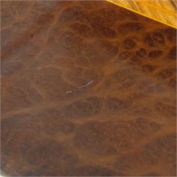 Reuge Sainte-Croix- 21st century Swiss musical box with a highly polished lacquered finish, inlaid and ebonised case with a glazed internal viewing lid, polished steel 144 teeth two-part comb playing three arias from The Phantom of the Opera by Lloyd Webber, with tune indicator and tune sheet.