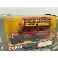 Fourteen boxed Corgi Classics die-cast models, to include ACE 508 forward control 5to Cabover, Bedford O Series Pantechnicon, Mack Truck, Thornycroft bus, etc 