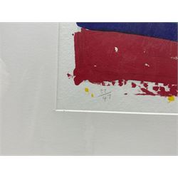 Anthony Frost (British 1951-): 'And the Beat Goes On', screenprint signed dated '95 and numbered 22/47 in pencil 53cm x 63cm