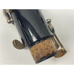 Buffet Crampon B12 five-piece clarinet, serial no.477273; in fitted case
