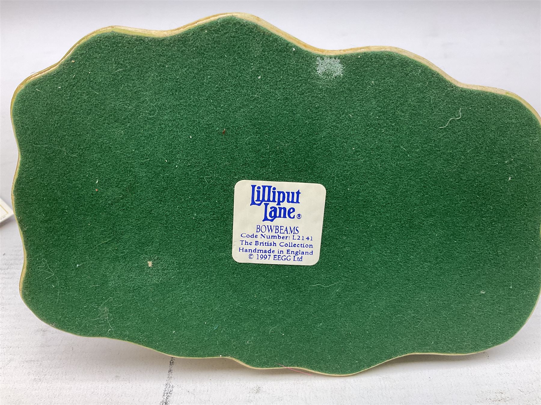 Lilliput Lane 'Bowbeams' The British Collection model, boxed with deeds