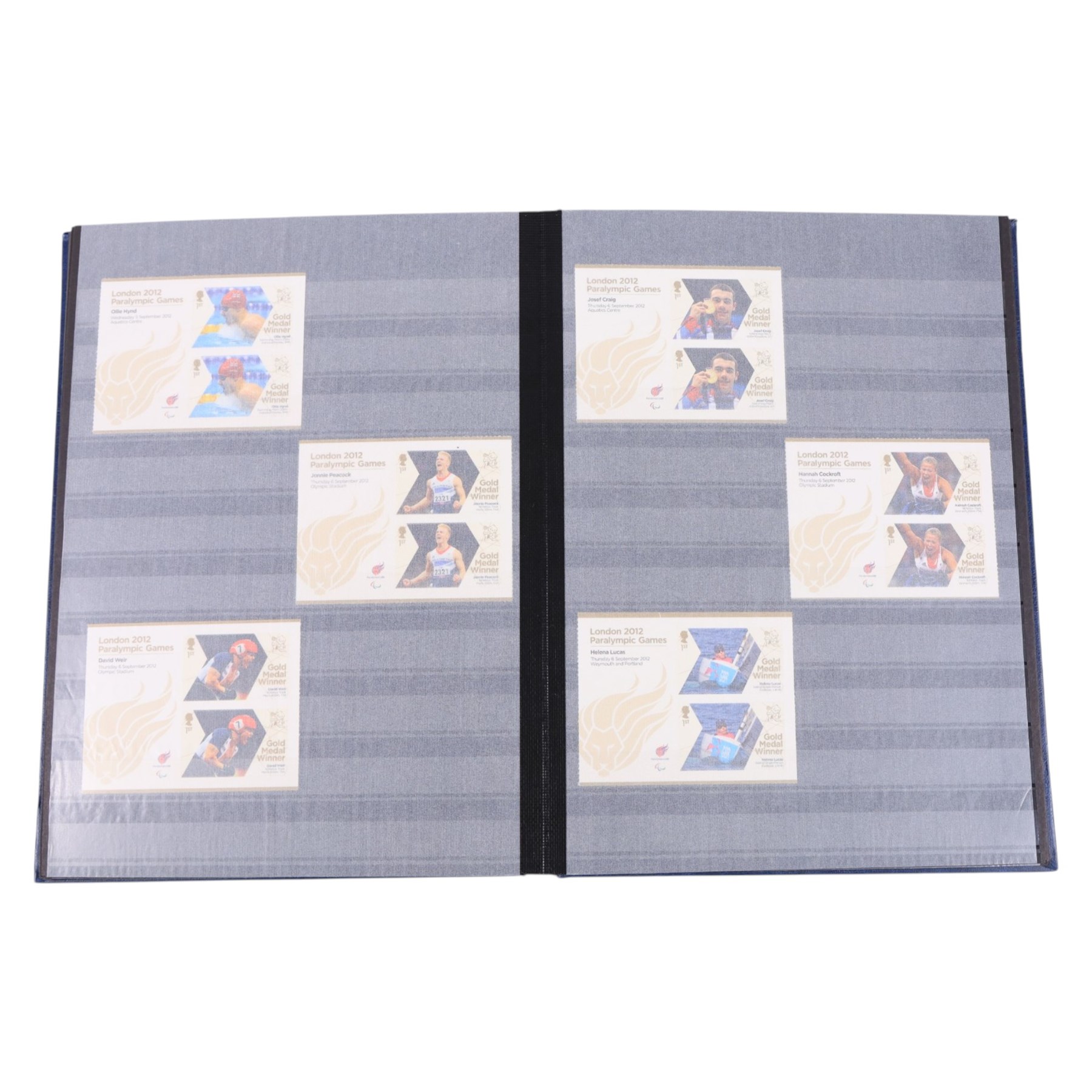 Queen Elizabeth II mint decimal stamps in two folders, face value of usable postage approximately 470 GBP