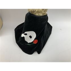 Steiff - limited edition musical teddy bear 'Phantom of the Opera', No.1212/2000 EAN 037184; H30cm; boxed with certificate and instruction book