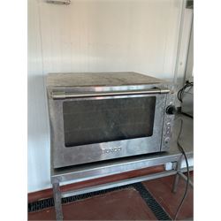 Burco 444441151 table top convection oven - THIS LOT IS TO BE COLLECTED BY APPOINTMENT FROM DUGGLEBY STORAGE, GREAT HILL, EASTFIELD, SCARBOROUGH, YO11 3TX