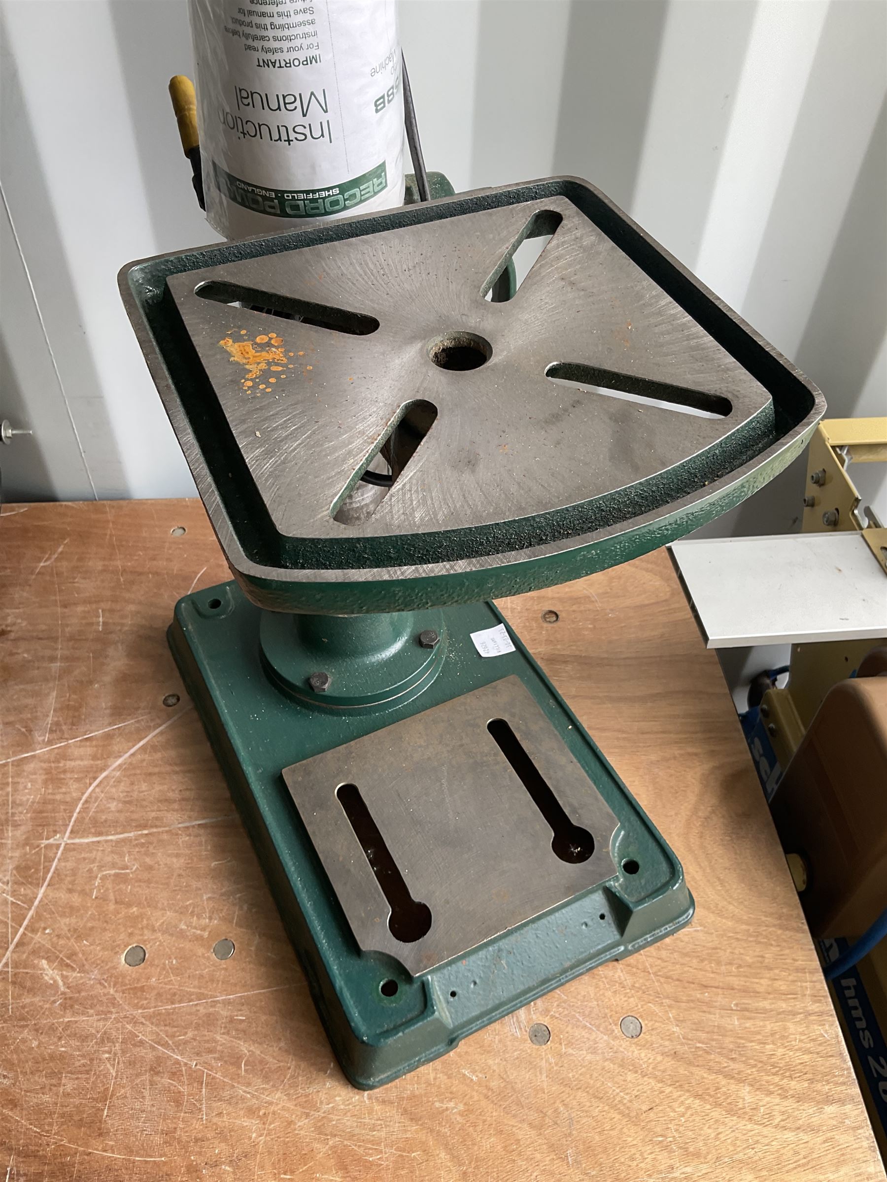 RecordPower DP58B bench pillar drill - THIS LOT IS TO BE COLLECTED BY APPOINTMENT FROM DUGGLEBY STORAGE, GREAT HILL, EASTFIELD, SCARBOROUGH, YO11 3TX
