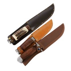 Four Bowie knife by J. Nowill & Sons Sheffield England together with four others