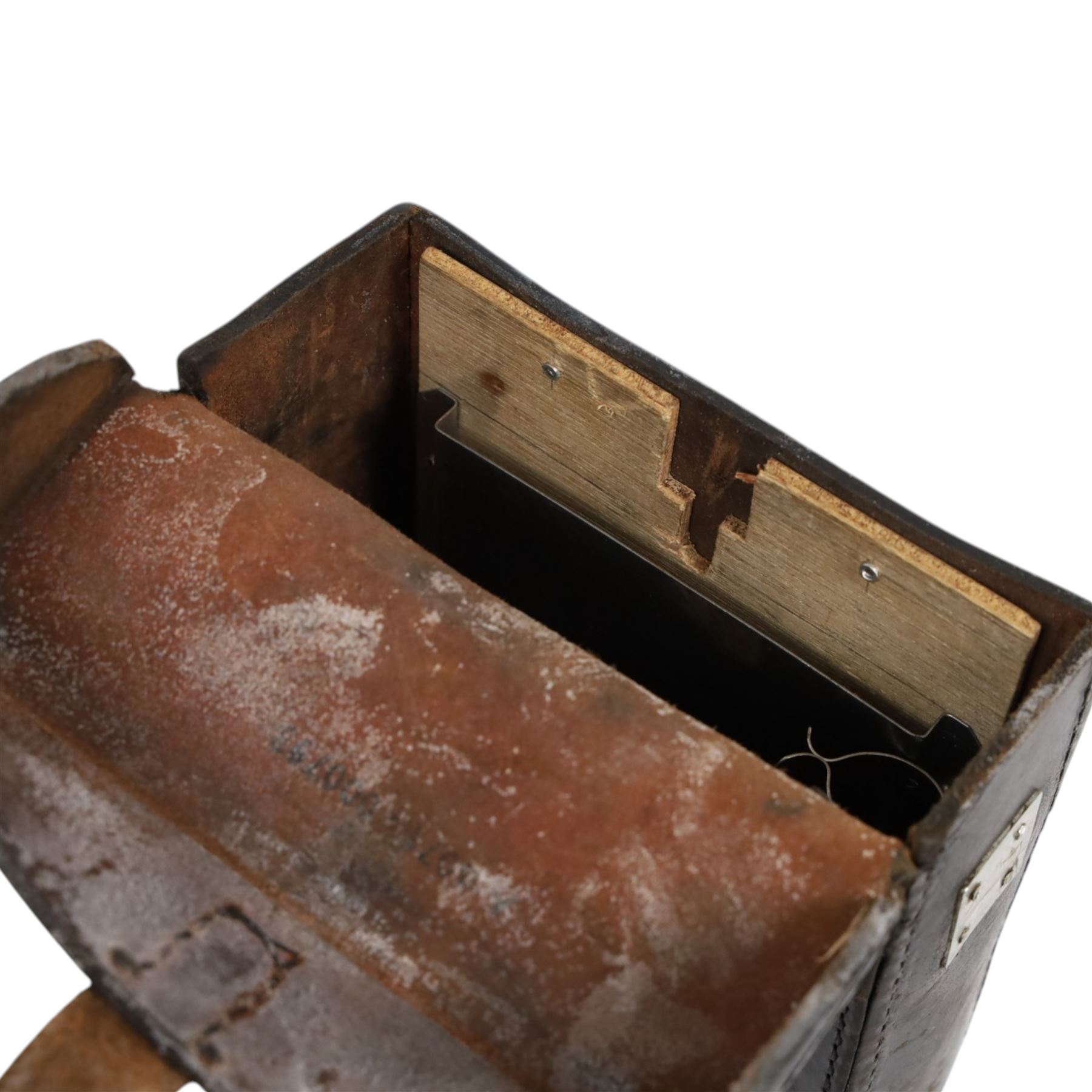 Russian Mosin-Nagent ammunition pouch, together with German ammunition pouch and two others 