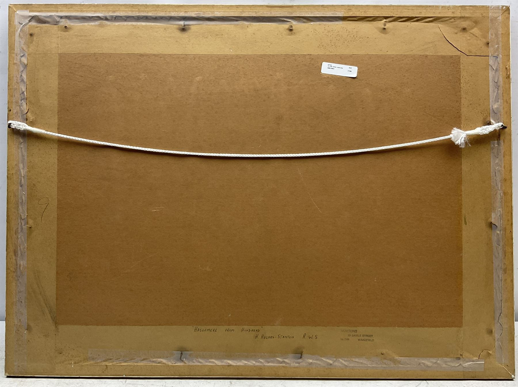 Sir Herbert Edwin Pelham Hughes-Stanton RA (British 1870-1937): 'Haslemere from Hindhead', watercolour signed and indistinctly dated 1906, titled in a later hand verso 52cm x 72cm