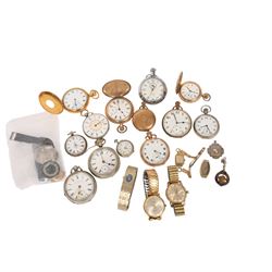 Omega De Ville Dynamic dial, Omega case and movement parts and watch strap buckle, collect...