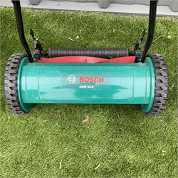Bosch AHM 38 G Manual hand push lawnmower - THIS LOT IS TO BE COLLECTED BY APPOINTMENT FROM DUGGLEBY STORAGE, GREAT HILL, EASTFIELD, SCARBOROUGH, YO11 3TX