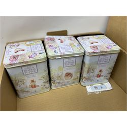 Border Fine Arts Beatrix Potter figures, to include Tableau no. 669814, The Tale of Ginger and Pickles no.A0460, Peter Rabbit in the Garden 739499, Mr Jeremy Fisher A0621, Tabitha Twitchit Brushing Kittens A0625, many with original boxes  