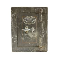 Withy Grove Stores Leeds - late Victorian cast iron safe 
