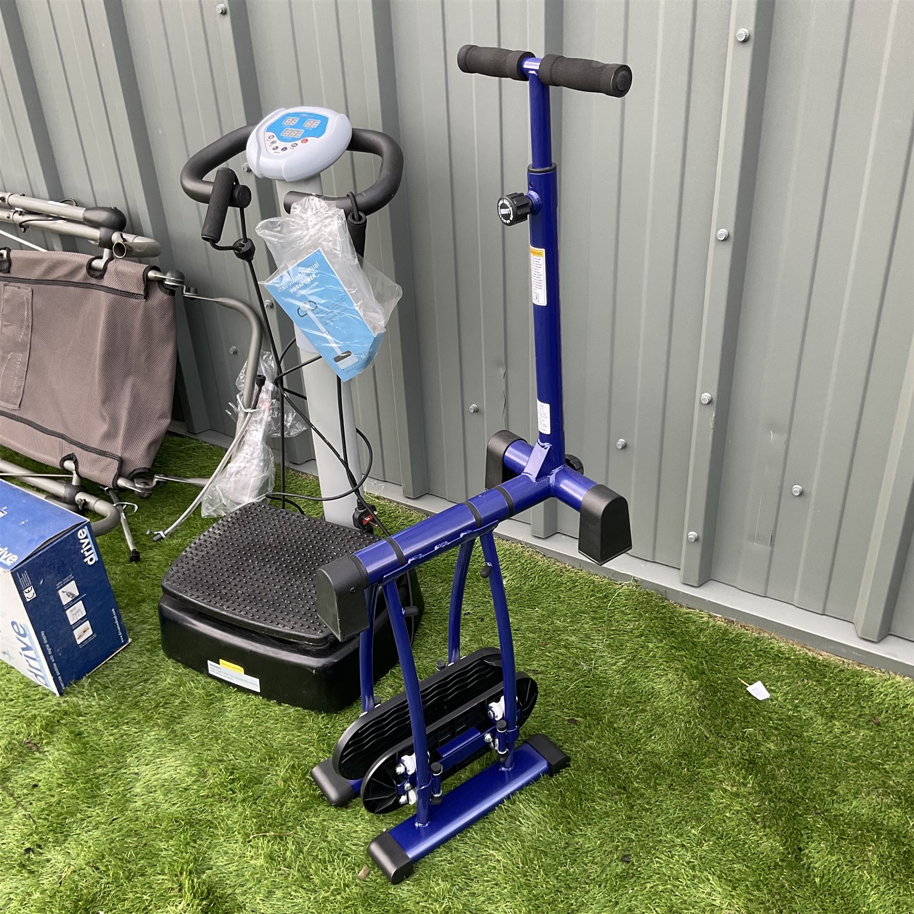 Various home exercise machines, vibrating machine, leg master and other - THIS LOT IS TO BE COLLECTED BY APPOINTMENT FROM DUGGLEBY STORAGE, GREAT HILL, EASTFIELD, SCARBOROUGH, YO11 3TX